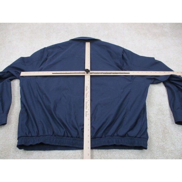 Polo Ralph Lauren Jacket Men Extra Large Blue Bomber Full Zip Casual - Picture 9 of 11